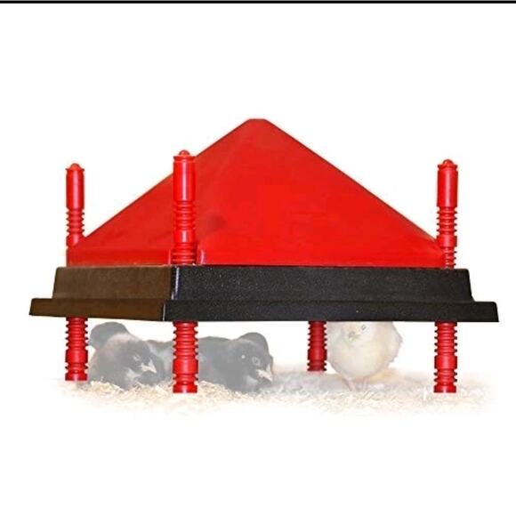 10x10" Chick Brooder Heating Plate - Adjustable Heights - Safer Than Heat Lamps - Picture 1 of 10